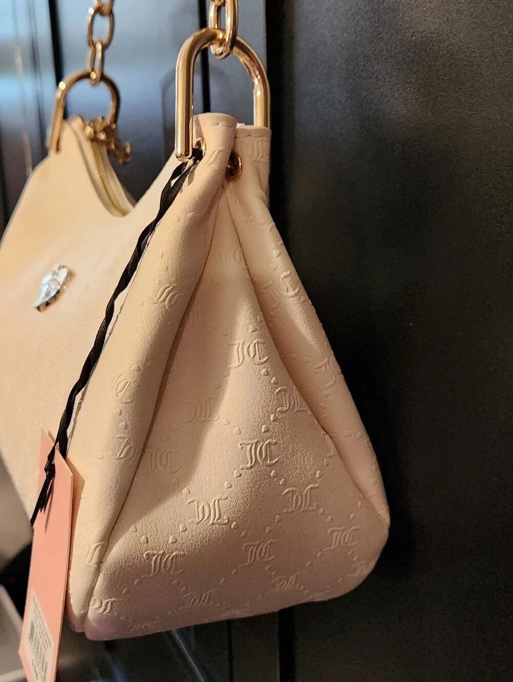 Juicy Couture White Hobo Bag. NWT